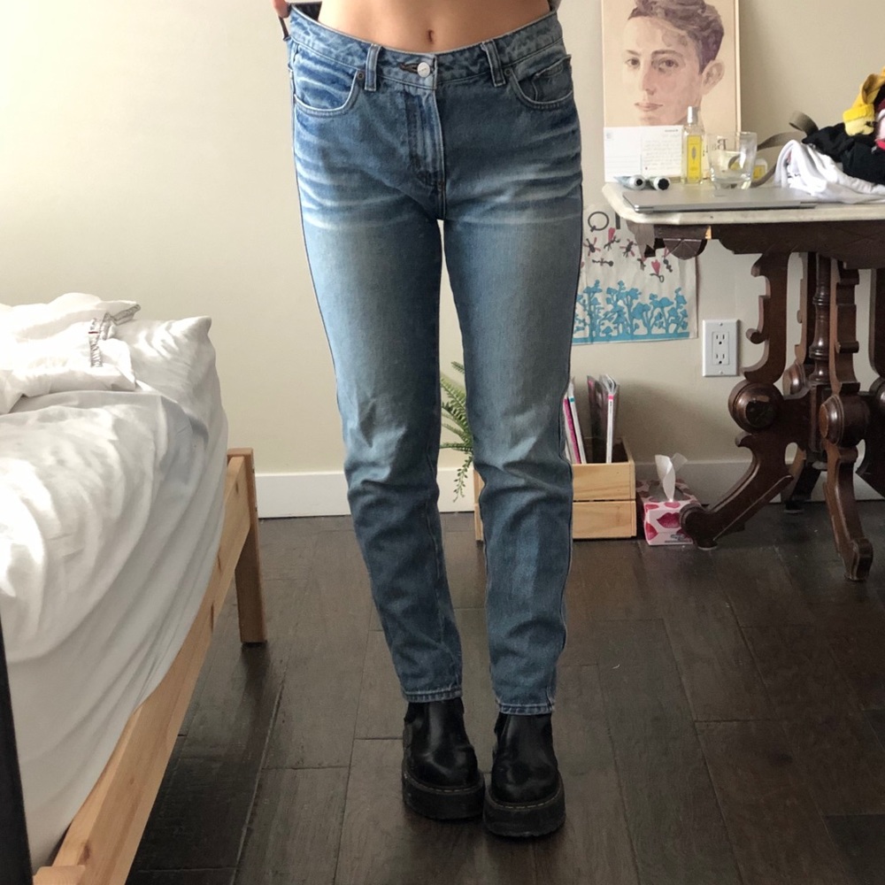 Rvca blue jeans